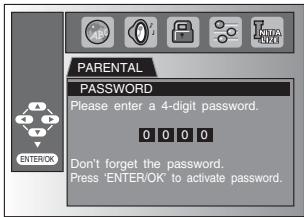 MAGNAVOX 19MD359B - To change the password - 4