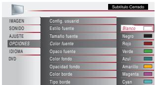 MAGNAVOX 19MD359B - Color fuente - 1