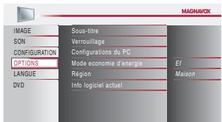 MAGNAVOX 19MD359B - Région - 3