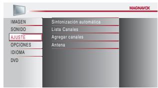 MAGNAVOX 19MD359B - Lista de Canales - 3