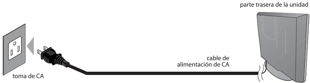 MAGNAVOX 19MD359B - Enchufe el Cable Alimentador de CA - 1