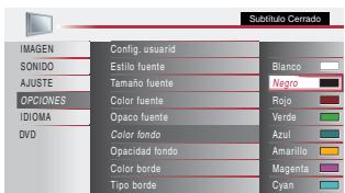 MAGNAVOX 19MD359B - Color fondo - 1