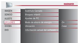 MAGNAVOX 19MD359B - Ubicación - 3