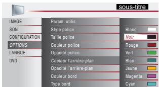 MAGNAVOX 19MD359B - Couleur de l'arrière-plan - 1