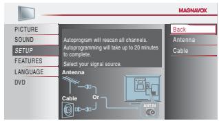 MAGNAVOX 19MD359B - Autoprogram - 7