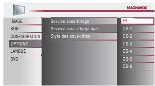 MAGNAVOX 19MD359B - service sous-titrage num - 6
