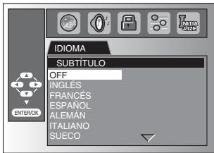 MAGNAVOX 19MD359B - Ajuste de Idioma en DVD - 10