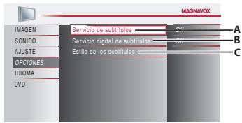 MAGNAVOX 19MD359B - Subtitle Cerrado - 6