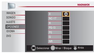 MAGNAVOX 19MD359B - Bloqueo de Canales - 13