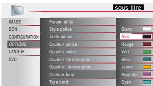 MAGNAVOX 19MD359B - Couleur bord - 1