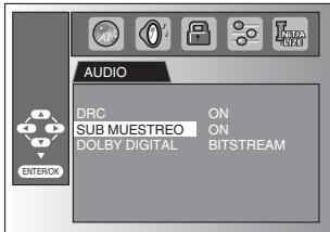MAGNAVOX 19MD359B - SUB MUESTREO (Predeterminado: ON) - 2