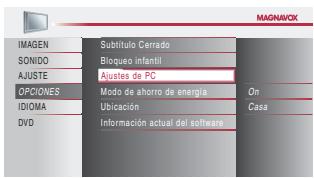 MAGNAVOX 19MD359B - Ajustes de PC - 5