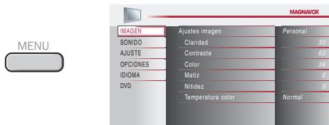 MAGNAVOX 19MD359B - Ajuste de Idioma en DVD - 1