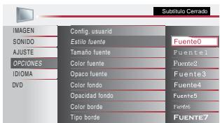 MAGNAVOX 19MD359B - Estilo fuente - 1