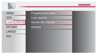 MAGNAVOX 19MD359B - Ajouter des chaînes - 3