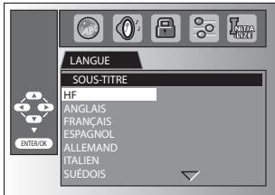 MAGNAVOX 19MD359B - Réglage de la langue du DVD - 4