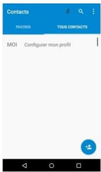HISENSE D2 - Ajout de contacts - 1