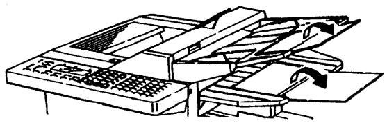 MURATEC F-120 - Régler la machine pour des originaux plus longs - 1