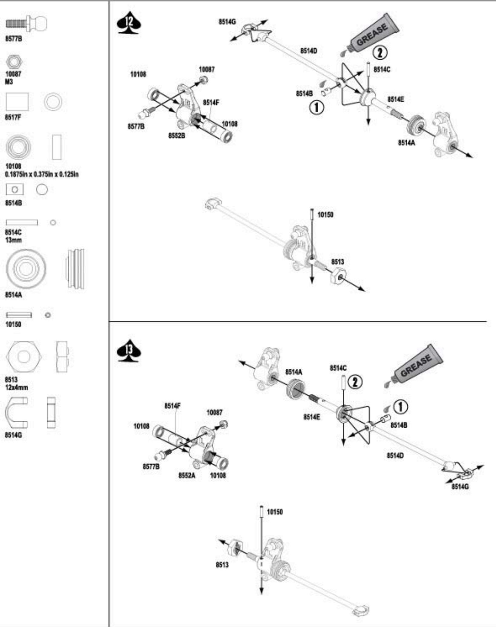 VENOM GAMBLER - Engrenages du moteur - 25