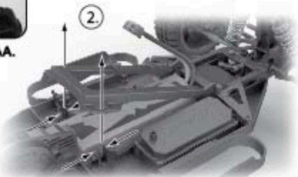 VENOM GAMBLER - Installation de la batterie - 3