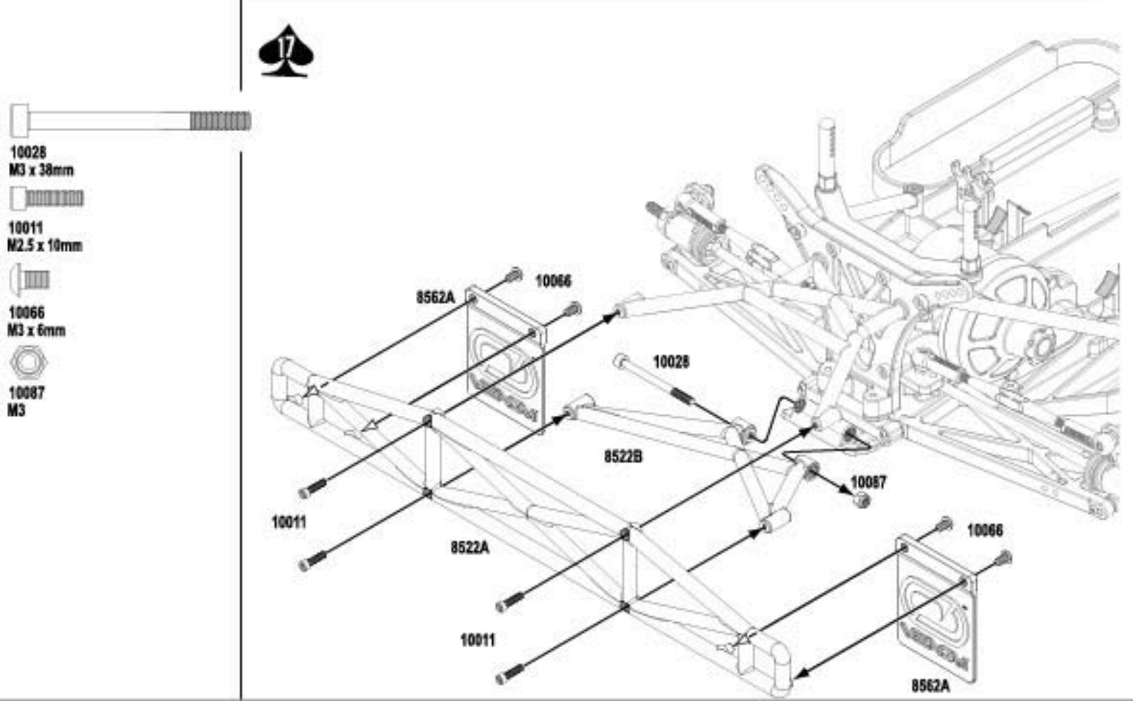 VENOM GAMBLER - Engrenages du moteur - 30