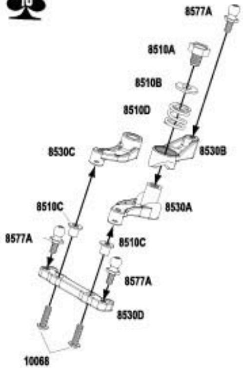 VENOM GAMBLER - Engrenages du moteur - 32
