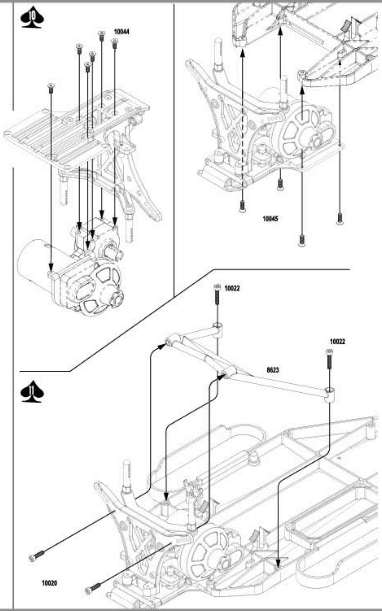 VENOM GAMBLER - Engrenages du moteur - 23