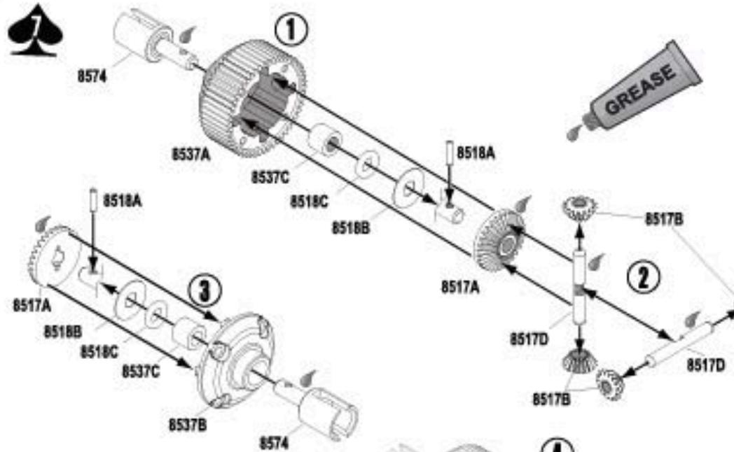 VENOM GAMBLER - Engrenages du moteur - 12