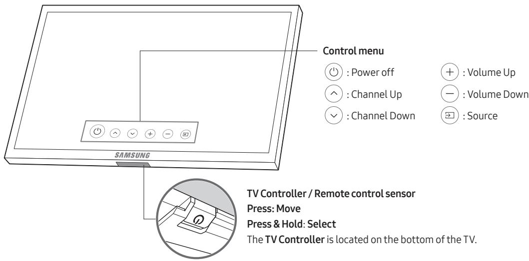 SAMSUNG QE88Q9F - Using the TV Controller - 1