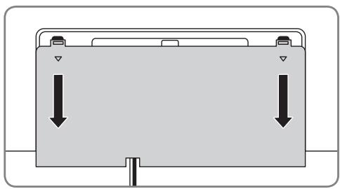 SAMSUNG QE88Q9F - Nehmen Sie die Abdeckung ab – Trennen Sie den BAK-Anschluss des Fernsehgeräts - 1