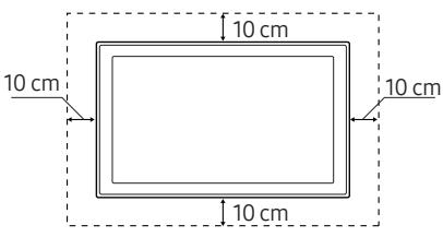 SAMSUNG QE65Q9F - Ventilation adaptée de votre téléviseur - 2