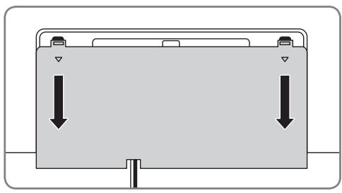 SAMSUNG QE65Q9F - Nehmen Sie die Abdeckung ab – Trennen Sie den BAK-Anschluss des Fernsehgeräts - 1