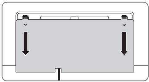 SAMSUNG QE65Q9F - Maak de achterzijde los van de televisie - 1