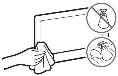 SAMSUNG QE65Q9F - De televisie verzorgen - 1