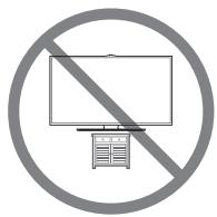 SAMSUNG UE32K5100 - Safety Precaution: Securing the TV to the wall - 1