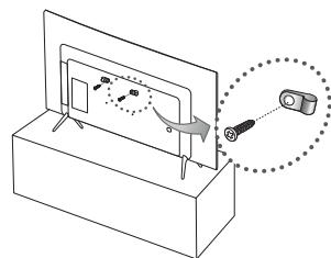 SAMSUNG UE32K5100 - A tv-keszülék leesésénék megakadályozása - 1