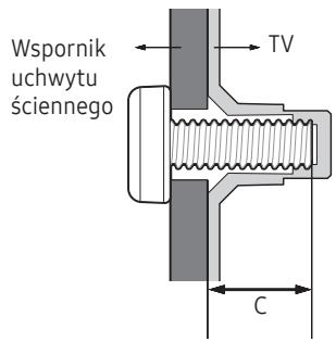 SAMSUNG UE32K5100 - Mocowanie telewizora na scianie - 3
