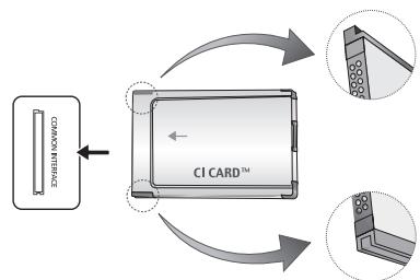 SAMSUNG UE32K5100 - A „CI vagy CI+ CARD" kártya használata - 1