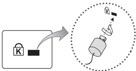 SAMSUNG UE32K5100 - Kensington 6paBa npoTINB kpaJ6a - 1