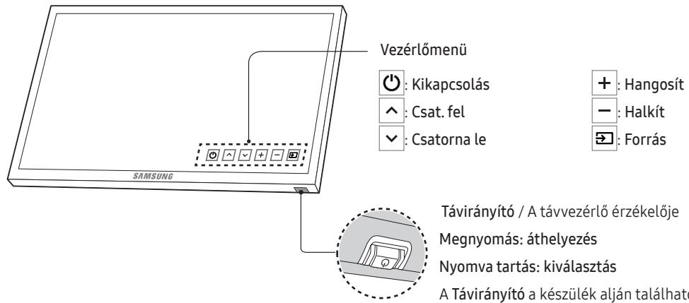 SAMSUNG UE32K5100 - A tv-keszülék távvezérlojének használata - 1