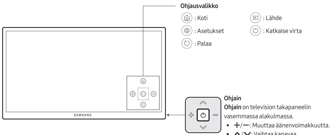 SAMSUNG UE65MU6175 - Television kaukosaädin-oppaan käytto - 1