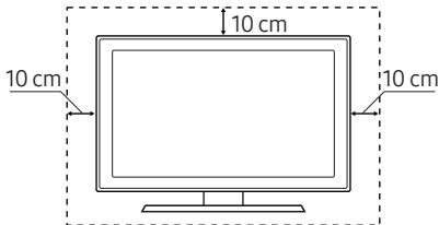 SAMSUNG UE65MU6175 - Television ilmankierron takaaminen - 1