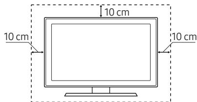 SAMSUNG UE65MU6175 - Tillhandahålla fullgod ventilation für din TV - 1
