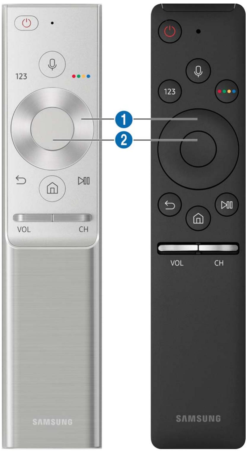 SAMSUNG UE58MU6125 - Télécommande et périphériques - 1
