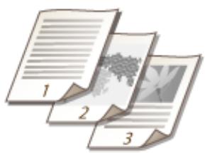 CANON I-SENSYS MF231 - Impression de la date et des numéros de pages - 1