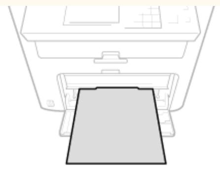 CANON I-SENSYS MF231 - Prenez soin de charger le papier en orientation portrait - 1