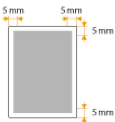 CANON I-SENSYS MF231 - Zone imprimable - 1