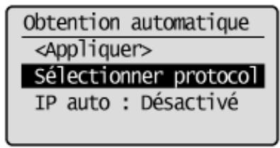 CANON I-SENSYS MF231 - Affectation automatique d'une adresse IP - 1
