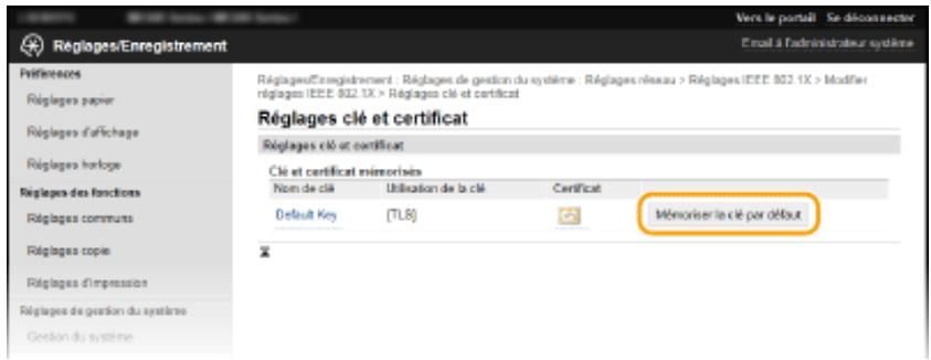 CANON I-SENSYS MF231 - Réglage de la méthode TLS - 1