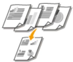 CANON I-SENSYS MF231 - Copie de plusieurs documents sur une seule feuille (2 sur 1; 4 sur 1) - 1